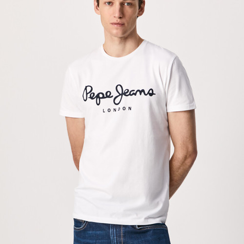Pepe Jeans Ανδρική κοντομάνικη μπλούζα Original Stretch N Logo T-Shirt